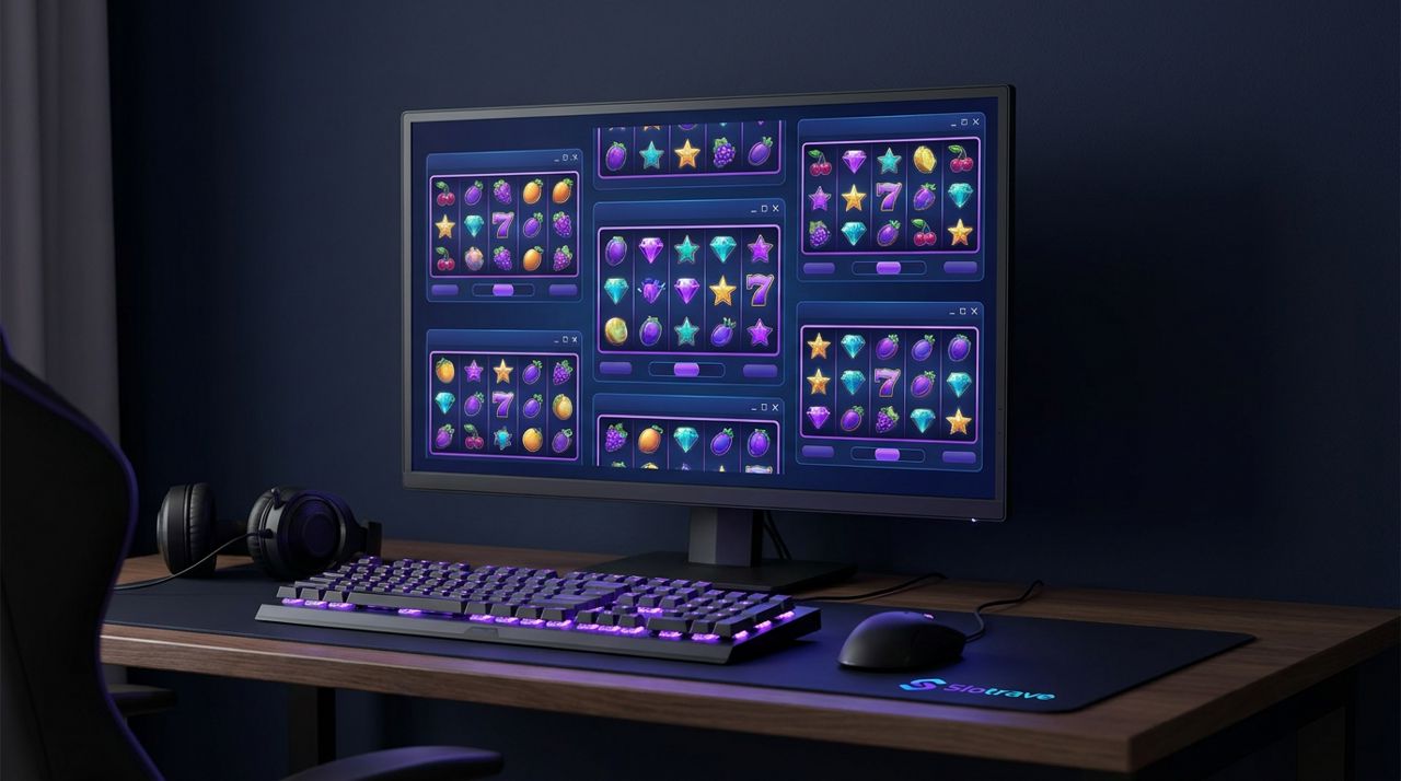 Snímek stránky online kasina Slotrave