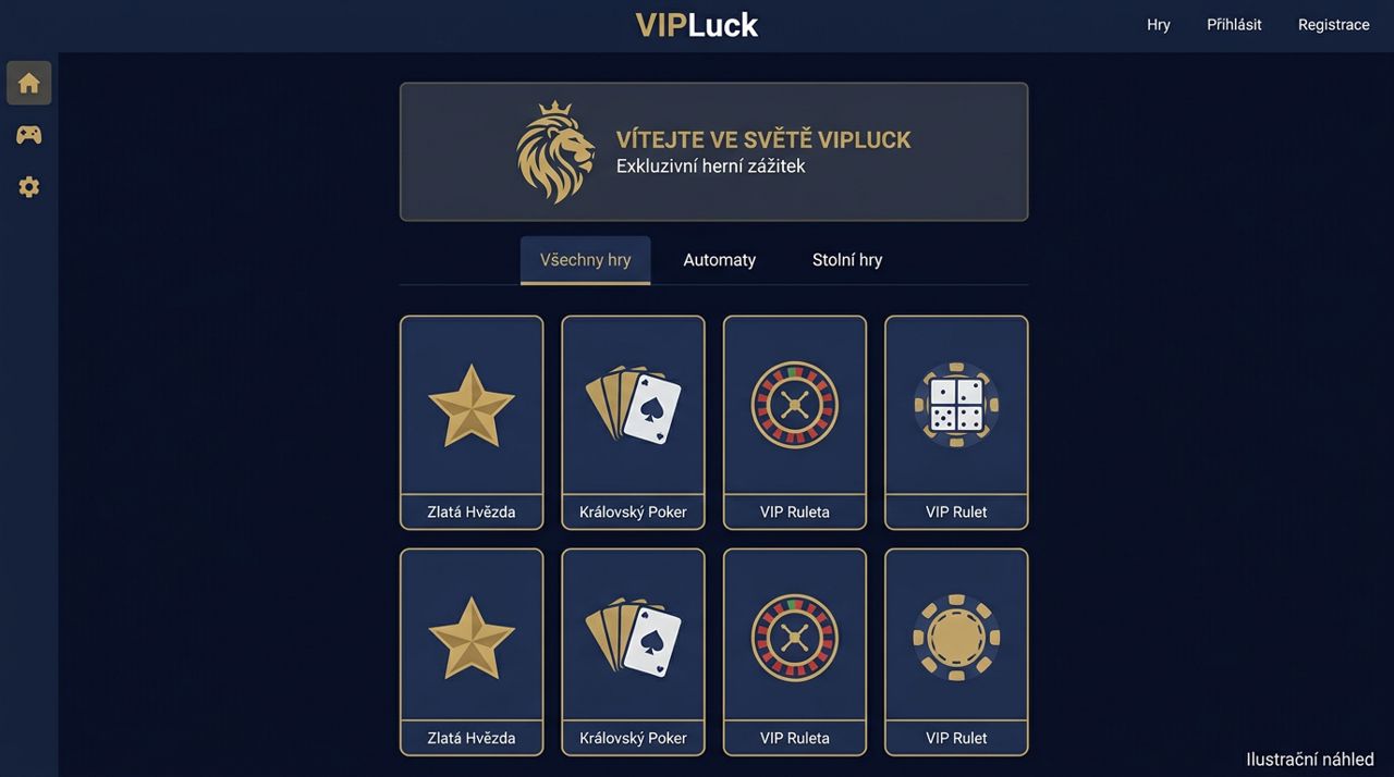 VIPLuck – přehled kasina pro třetí stránku archivu na zelvimtempem.cz